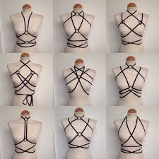 Many of the looks on the spring 2013 runways were adorned with the next, pull images of harness or dresses with similar harness shapes to help you decide on a design. D I Y Body Harness Pack Gurlz This Is One Harness Depop