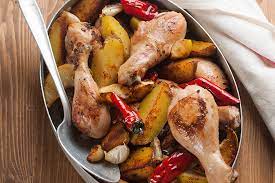 Cosce di pollo con peperoni. Ricetta Cosce Di Pollo Con Peperoni E Patate Il Blog Di Tescoma Italia