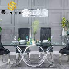 Timber 63 modern glass rectangular dining table, silver by best master furniture. Wholesale China Designer Rectangle Glass Dining Tables With Chairs China Dining Table Set Restaurant Table