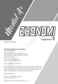 Security and exchange commission filings for wrp asia pacific sdn bhd. Modul A Ekonomi Tg5 Pan Asia Publications Flip Ebook Pages 1 22 Anyflip Anyflip