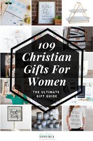 Looking for inexpensive christian gifts at discount or sale prices? Unique Christian Gifts For Women Including 109 Gift Ideas Hello Sensible Christian Living For Women Christian Gifts Christian Christmas Gift Christian Gifts For Women