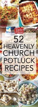 62 Heavenly Church Potluck Recipes Potluckdishes 52 Heavenly Church Potluck Recipes Rezeptideen Rezepte Lebensmittel Essen
