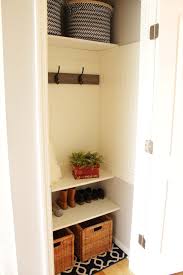 Coat Closet Makeover Closet Remodel Entry Closet Closet Redo