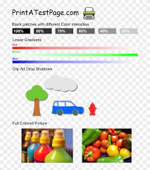 The image colors that you print might differ from what you see on screen due to. Color Printer Test Page Full Color Printing Test Page Clipart 2152417 Pikpng