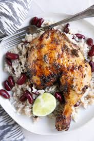 This grilled jerk chicken recipe uses a jerk seasoning and a jerk sauce. Jamaican Jerk Chicken Recipe The Forked Spoon