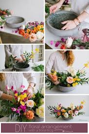 Arrange A Lasting Centerpiece Like A Pro With This Tutorial Wedding Flowers B Fresh Flowers Arrangements Flower Arrangements Diy Flower Arrangements Simple