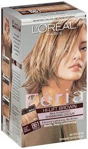 Feria Multi Faceted Shimmering Colour Hi Lift Cool Brown B61 Hair Color 1 Kt Box Boxed Hair Color Feria Hair Color Hair Color
