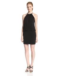 Blouson Halter Necklace Dress By Jessica Simpson Necklace Dress Dresses Night Out Dress