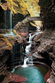 Secret Waterfalls In New York State Mountains Watkins Glen State Park Places To See Beautiful Places