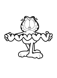 Garfield Is In Love Coloring Page Love Coloring Pages Cartoon Coloring Pages Coloring Pages