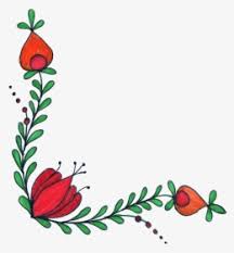 Learn how to draw flower border pictures using these outlines or print just for coloring. Flower Drawing Png Images Free Transparent Flower Drawing Download Kindpng