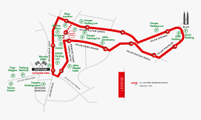World car free day has been designed so that we all avoid using our vehicles on this date. User Posted Image Kl Car Free Day Route Hd Png Download Transparent Png Image Pngitem