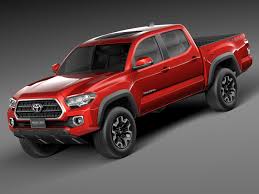 Toyota tundra, toyota crown, toyota proace, toyota land cruiser. Toyota Tacoma Trd Double Cab 2016 3d Model