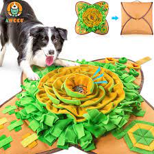 Retrieving dogs like labradors or goldens will enjoy plush toys that they can gently carry in their mouths. Awoof Dog Puzzle Toys Pet Snuffle Feeding Mat Interactive Game For Boredom Encourages Natural Foraging Skills For Cats Dogs Portable Travel Use Dog Treat Dispenser Indoor Outdoor Stress Relief Amazon Co Uk Pet