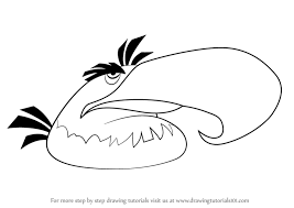 It first comes in from the upper left corner of the screen and goes after the koi it then attacks by flying in a loop pushing anything in its path and creates a small. Learn How To Draw Mighty Eagle From Angry Birds Angry Birds Step By Step Drawing Tutorials