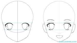 Señala el ancho y el alto del dibujo. Dibujo Cabeza Manga Drawing Tutorials Drawing Anime Bodies Anime Drawings