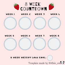 Free printable weekly weight loss tracker. Pin On Trackers