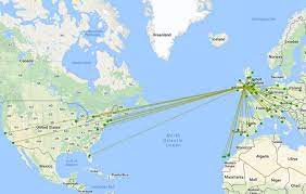 Aer Lingus Destinations Map Aer Lingus Has Its Lowest Share Of Dublin Capacity In 10 Years