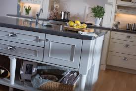 It is the difference between cabinets and kitchen design being made to serve a purpose and cabinets and kitchen design to tell a story to the ages. Kansas City Stormy Monday Paint Kitchen Eclectic With Storage Design Stainless Steel Stockpots Island