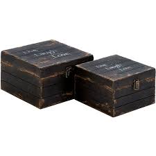 You Should Join Joss And Main I Did Classic Home Decor Old Wooden Boxes Distressed Box