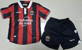 1800 22 00 66 tel (uk): Shop Kids Ogc Nice 16 17 Away Black Soccer Jersey Kit Shirt Shorts Cheap Soccer Jerseys For Sale Gogoalshop