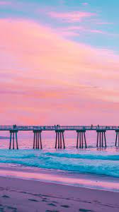 Check spelling or type a new query. Wallpaper Pier Sea Surf Pink Hermosa Beach California Pink Beach Wallpaper For Ipad 1350x2400 Wallpaper Teahub Io