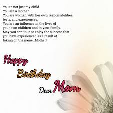 Cute Happy Birthday Wishes To Mom From Daughter Best 70 Birthday Wishes For Mom Birthday Wishes For Mom 30th Birthday Wishes Birthday Wishes