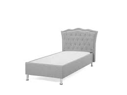 Ottoman storage gas lift up bed grey 3ft single 4ft 6 double king size 5ft frame. Bed Single Bed Frame Upholstered Bed 90x200 Cm Grey Jocelyne
