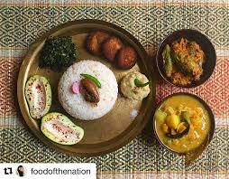 Great Representation Of Odia Food With Unique Odisha Dishes Bhubaneswarbuzz Foodie Pic Courtesy Foodofthenation Lunch Veg Thali Authentic Recipes Food