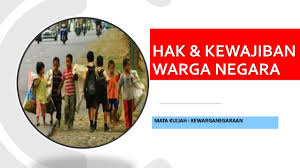 Nov 05, 2015 · sudah menjadi kewajiban kita untuk merawat dan menjaganya. Hak Kewajiban Warga Negara Mata Kuliah Kewarganegaraan Ppt Download