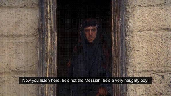 Monty Pythons Life of Brian Hes not the Messiah hes a very naughty  boy