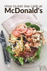 You can combine your vegetables to make tasty dishes and that will help you stay on track. Keto Mcdonald S Yes Must Try Low Carb Mcdonald S Options Low Carb Yum