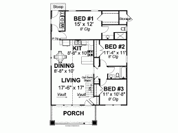 Welcome to 290 house design with floor plansfind house plans new house designspacial offersfan favoritessupper discountbest house sellers. Craftsman Style House Plan 3 Beds 2 Baths 1260 Sq Ft Plan 20 1879 Cottage Floor Plans Bungalow Floor Plans Craftsman Style House Plans