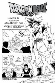 Maybe you would like to learn more about one of these? News Dragon Ball Super Manga Chapter 59 English Translation Available