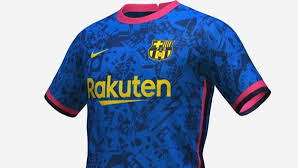 Noir, gris, blanc, bande horizontale, logo centré façon rétro. Sportmob Leaked Barcelona S 2021 22 Season Home Away And 3rd Kits
