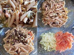 Alcune, come quella della pasta panna e salmone, sono cremose e adatte anche a giornate invernali. Ricetta Pasta Fredda Con Salmone Limone Ed Olive Taggiasche Dolcidee