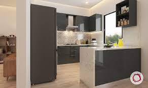 12 Grey Kitchens That Are Drop Dead Gorgeous Indian Style Kitchen Design Kitchen Design Open Interior Design Kitchen Open kitchen shelf ideas to elegantly enhance your space. interior design kitchen