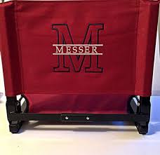 Stadium Seat Custom Stadium Seat Personalized By Roselleunlimited Stadium Seats Stadium Chairs Bleacher Seating