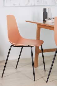 Svelti Grano Laguna Orange Dining Chair Dining Chairs Orange Dining Chairs Modern Dining