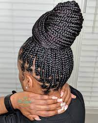 Master Braider On Instagram Vivid Blend Knotless Color Blend Purple Drop Box Braids Hairstyles For Black Women Hair Styles Box Braids Hairstyles