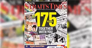 The newspaper was established on 15 july 1845 as the straits times and singapore journal of commerce. Nst 175 Readers Appreciate Nst As A Responsible News Provider New Straits Times Togetherwithyou