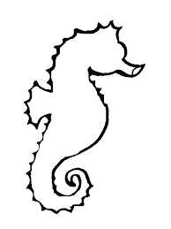 An Outline Drawing Of Seahorse Coloring Page Kids Play Color Animal Coloring Pages Coloring Pages Detailed Coloring Pages