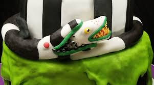 How to make a beetlejuice with ingredients: Beetlejuice Sandworm Cake Welcome To The Necro Nomnomnomicon