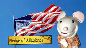 Question of the day,.freedom of speech? Pledge Of Allegiance For Children Preschool Homeschooling Kindergarten Grade School Puppets Youtube
