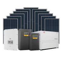 ABB 5kW UNO Inverter + Selectronic SP Pro + Longi Hi MOX 350w + BYD BBox  15.4kWh Lithium Battery Off Grid Solar System