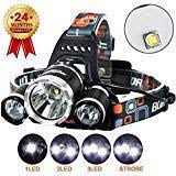 Newest And Best Version Headlamp Brightest Led Headlamp 10000 Lumen Flashlight Improved Led Rechargeable 18650 H Led Headlamp Waterproof Led Running Headlamp