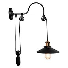 These solutions do not have to be costly; Pulley Gooseneck Industrial Wall Light Fixture Black Adjustable Wall Mounted Sconce Overstock 29401074