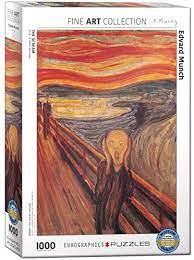 Vw collectible tins with puzzles. Eurographics Eg60004489 The Scream By Edvard Munch Puzzle 1000 Pieces Buy Online At Best Price In Uae Amazon Ae