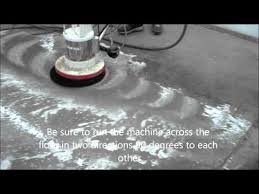 Use a hand broom or a regular broom to clean the corners. How To Clean Concrete Floors Cleaning Concrete Floors Clean Concrete Concrete Floors