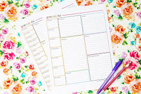 Use our grocery list with checkboxes pdf template to make your trip to the grocery store a successful one. Free Printable Grocery List And Meal Planner Abby Lawson